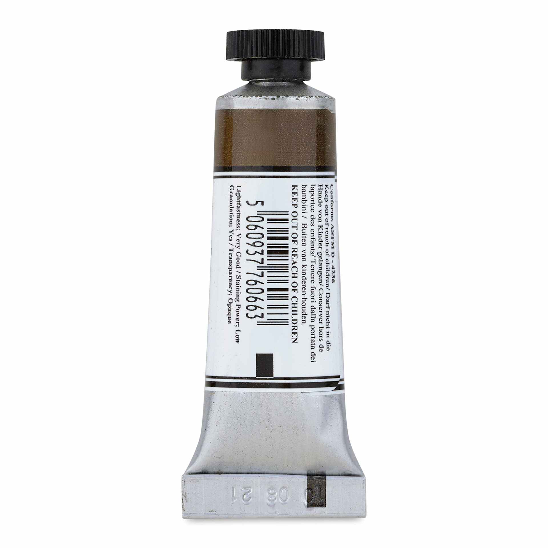 Michael Harding Artists Watercolor - Van Dyke Brown, 15 ml back