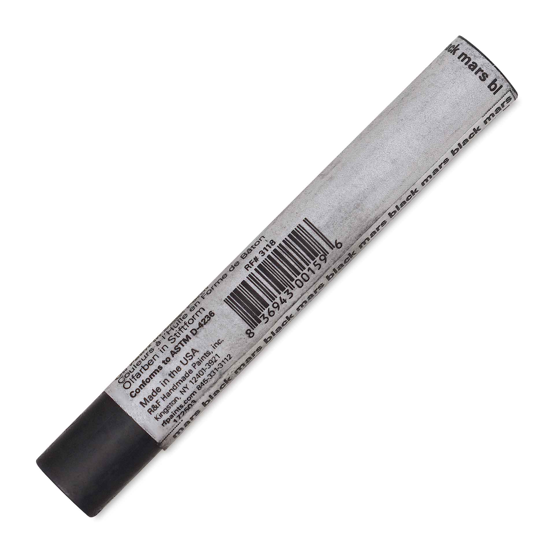 R&F Drawing Oil Stick - Mars Black, 12 ml back