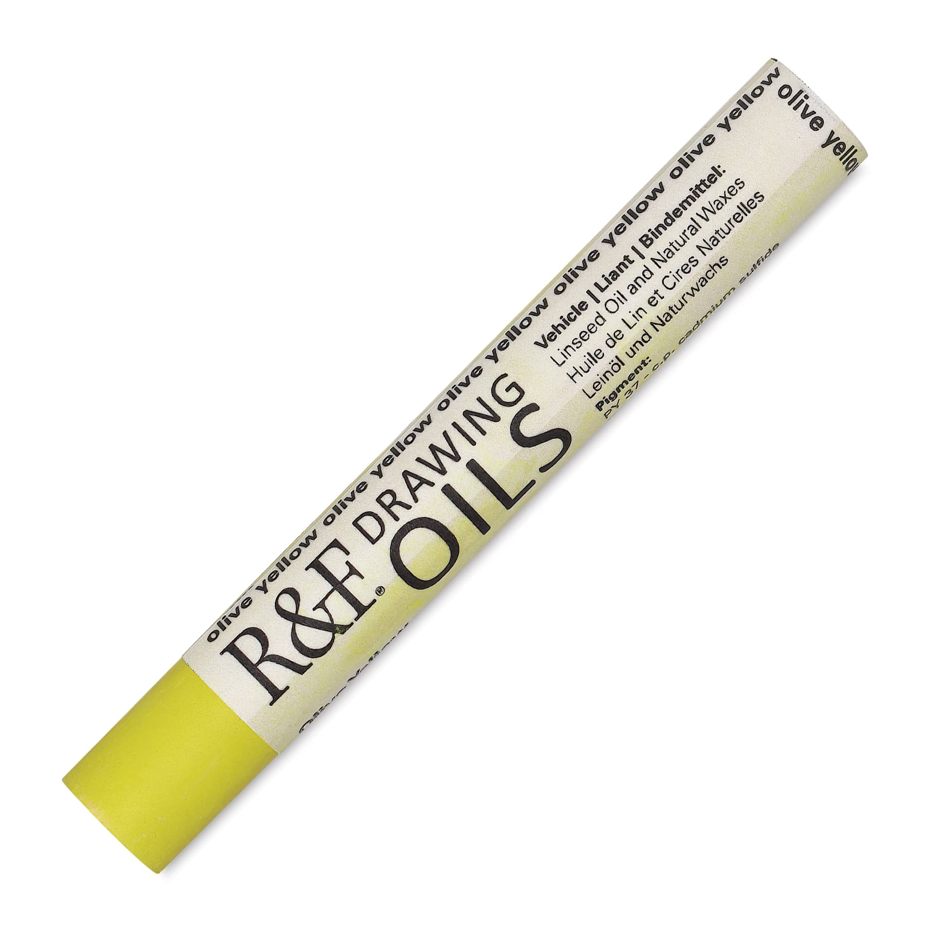 R&F Drawing Oil Stick - Olive Yellow, 12 ml