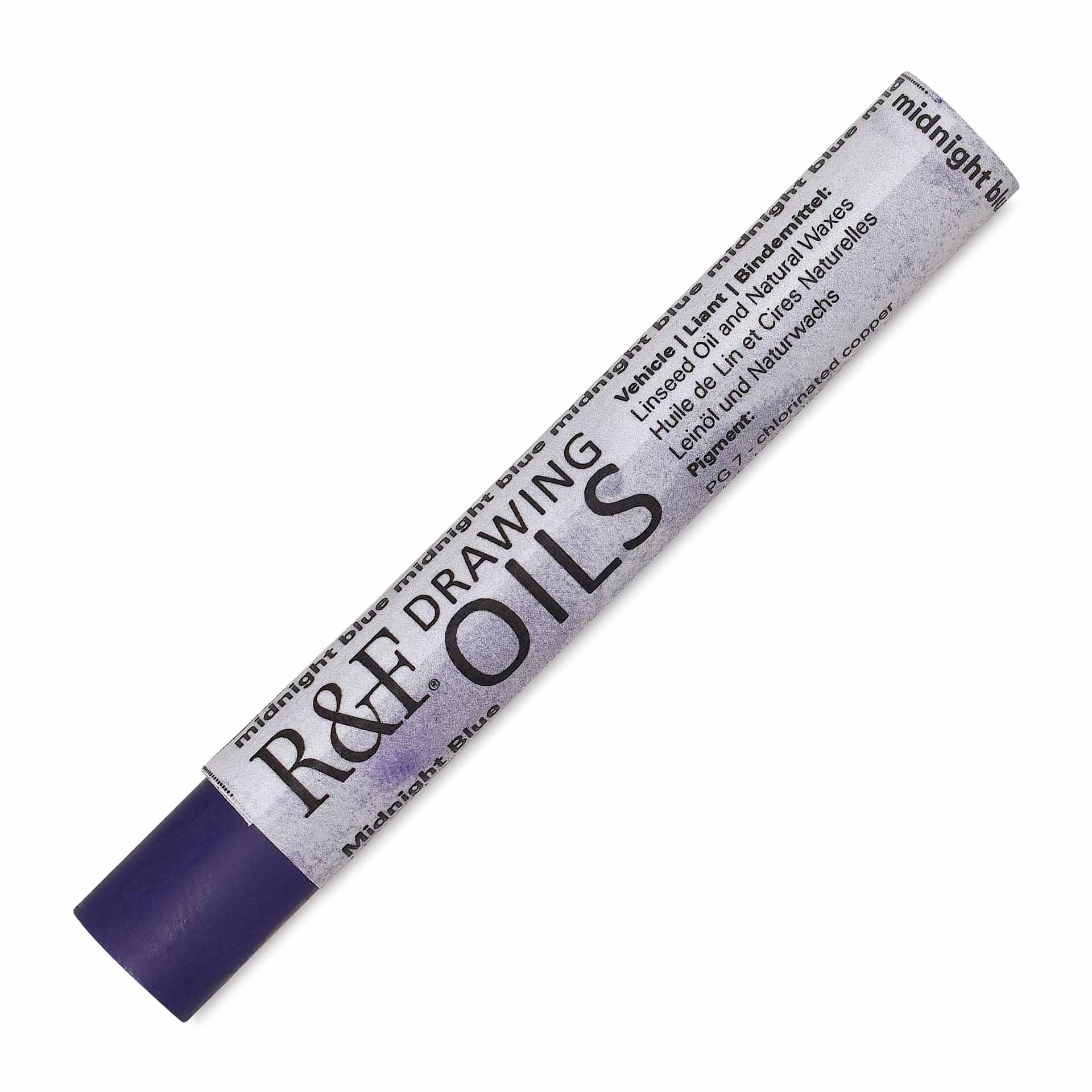 R&F Drawing Oil Stick - Midnight Blue, 12 ml