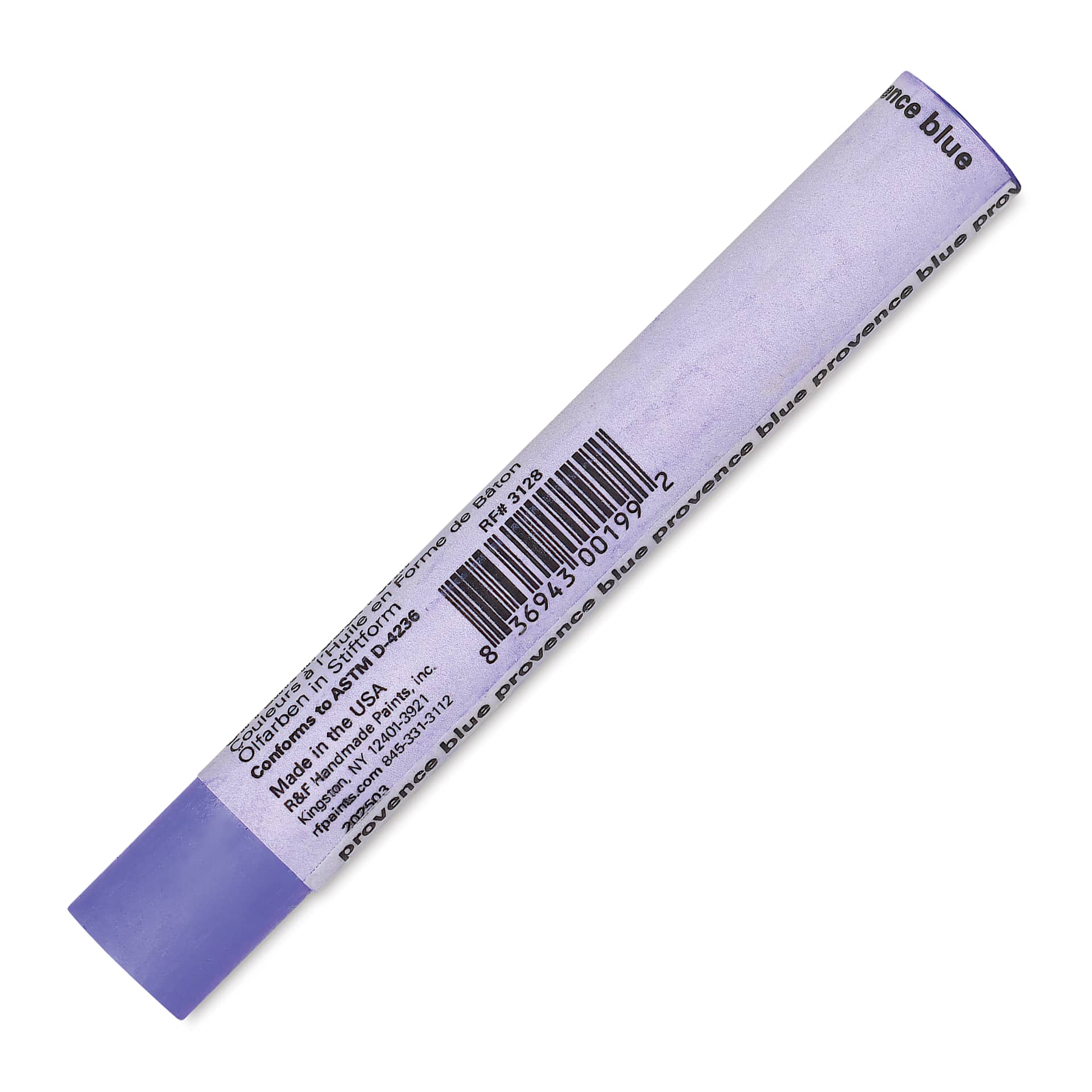 R&F Drawing Oil Stick - Provence Blue, 12 ml back