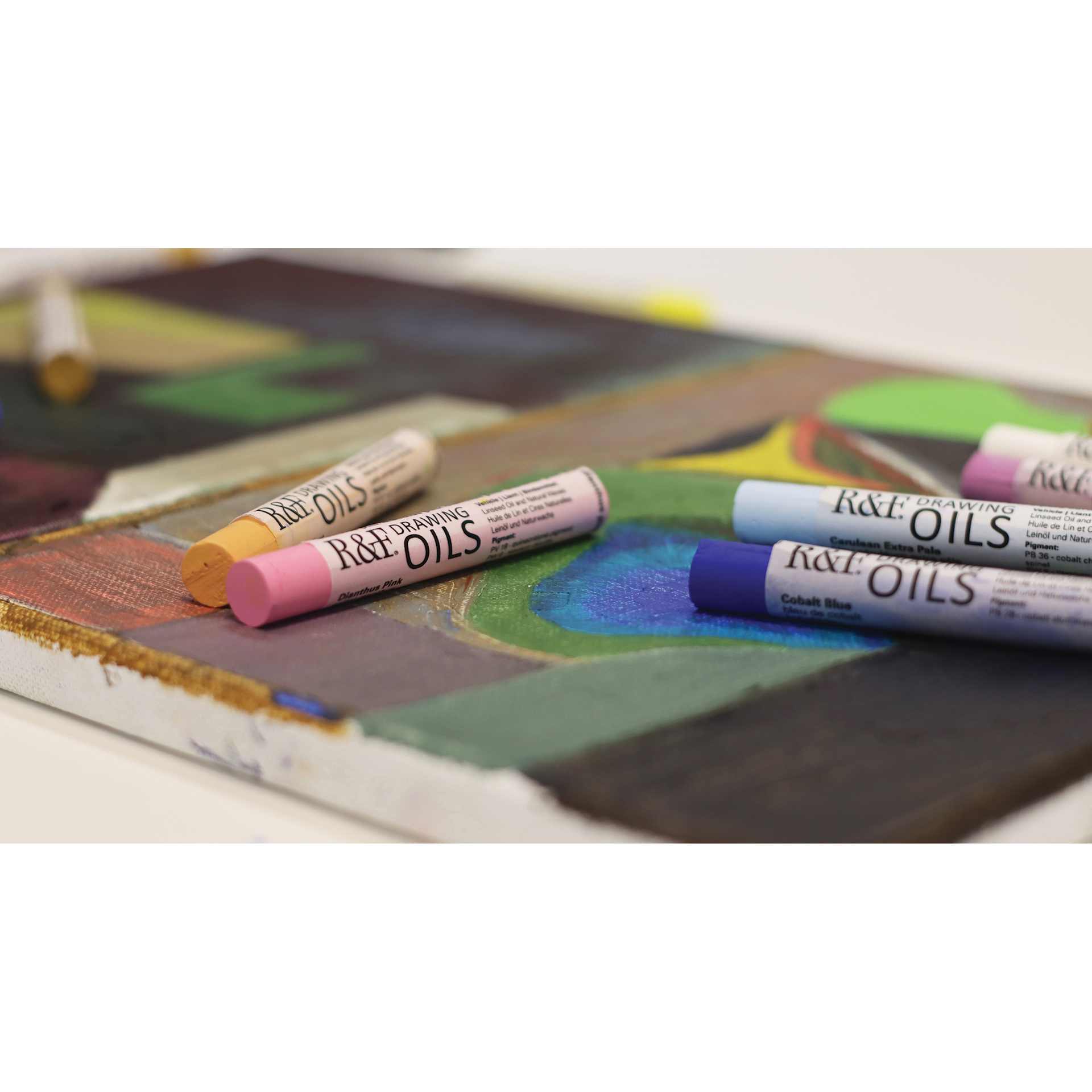 R&F Drawing Oil Sticks and Sets