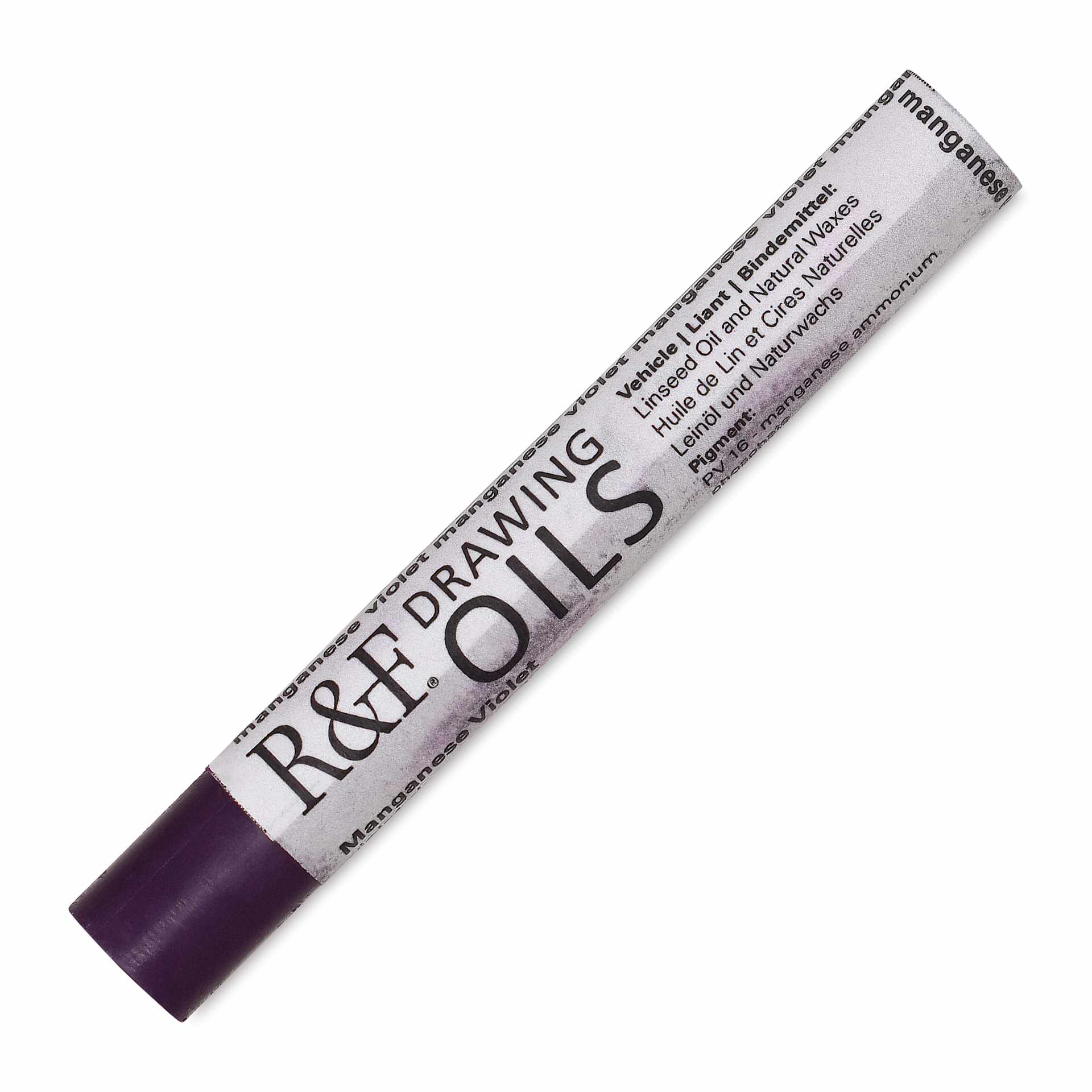 R&F Drawing Oil Stick - Manganese Violet, 12 ml