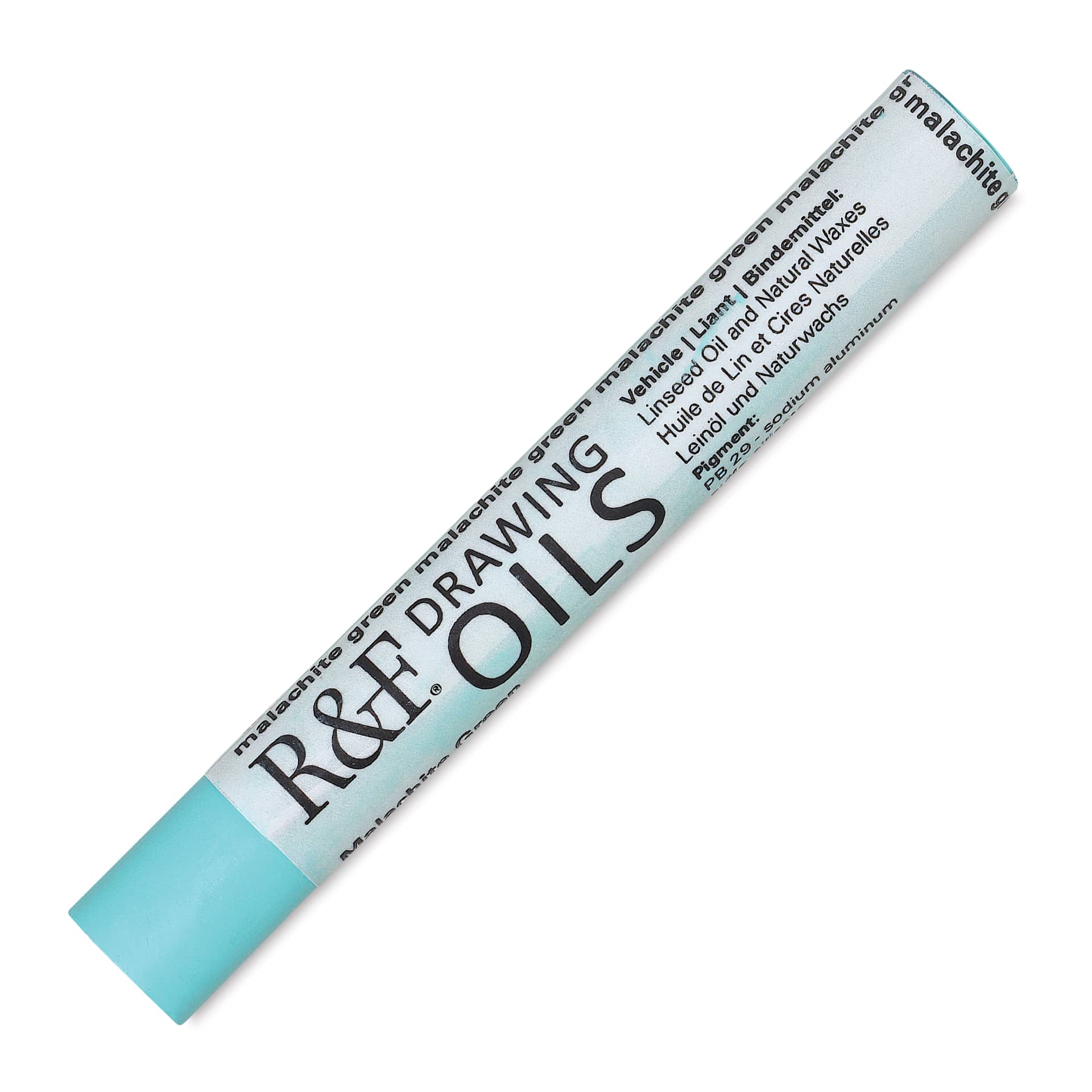 R&F Drawing Oil Stick - Malachite Green, 12 ml