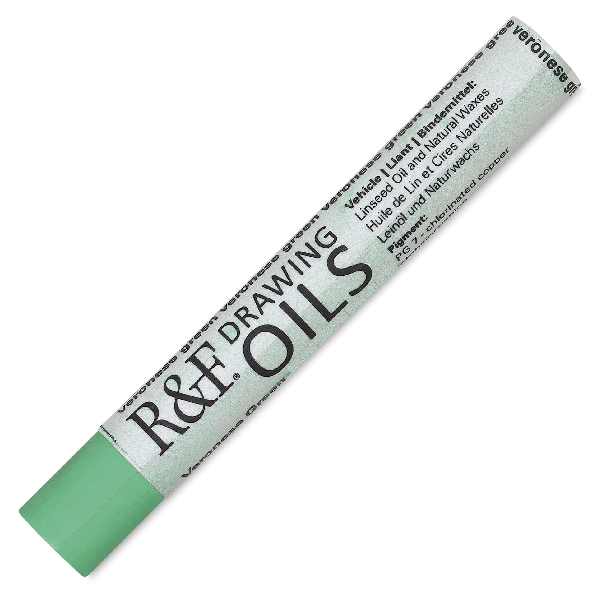 R&F Drawing Oil Stick - Veronese Green, 12 ml