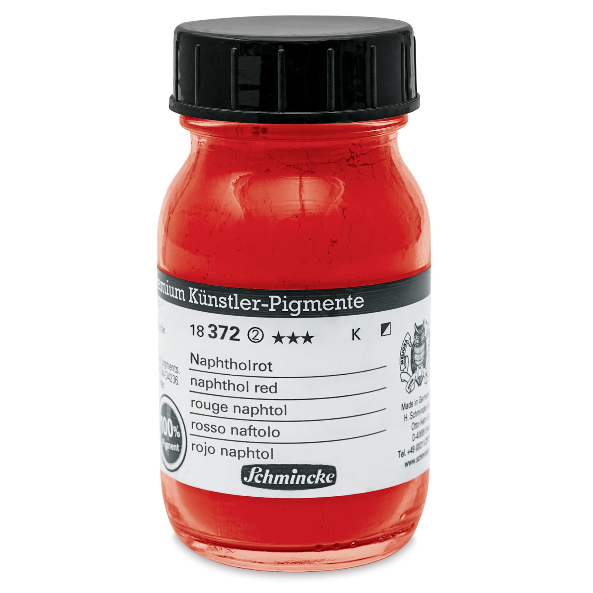 Schmincke Pigment - Naphthol Red, 100 ml Jar