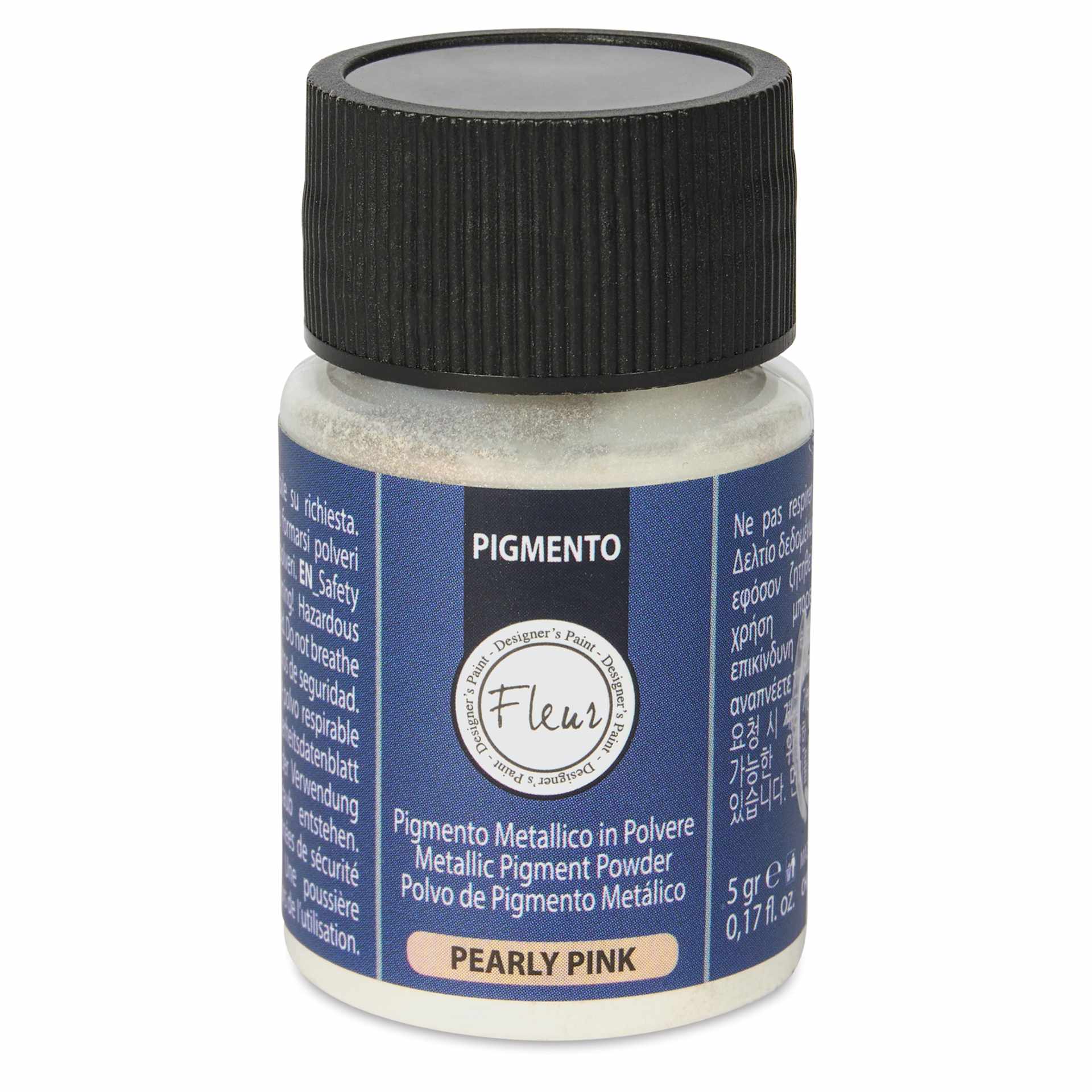 Fleur Powder Pigment - Pearly Pink (Metallic), 5 g
