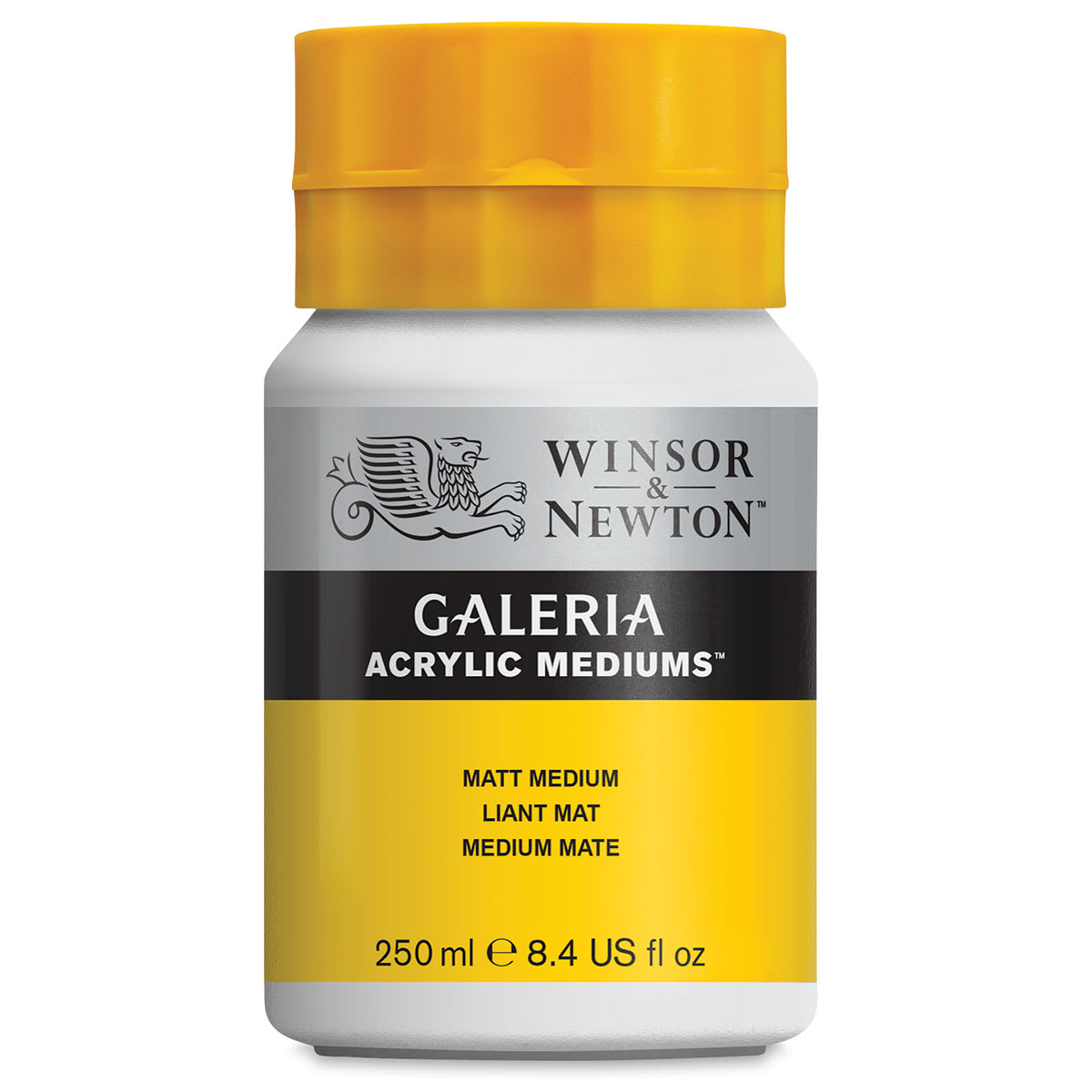 Winsor & Newton Galeria Acrylic Medium - Matte, 250 ml bottle