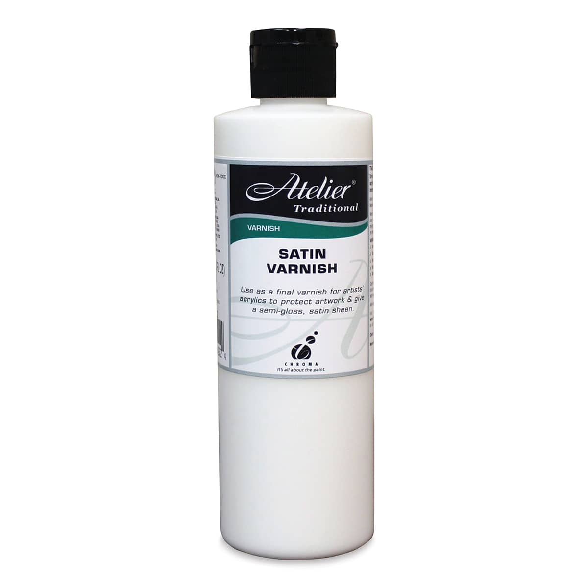 Chroma Atelier Medium & Varnish - Satin, 8 oz bottle