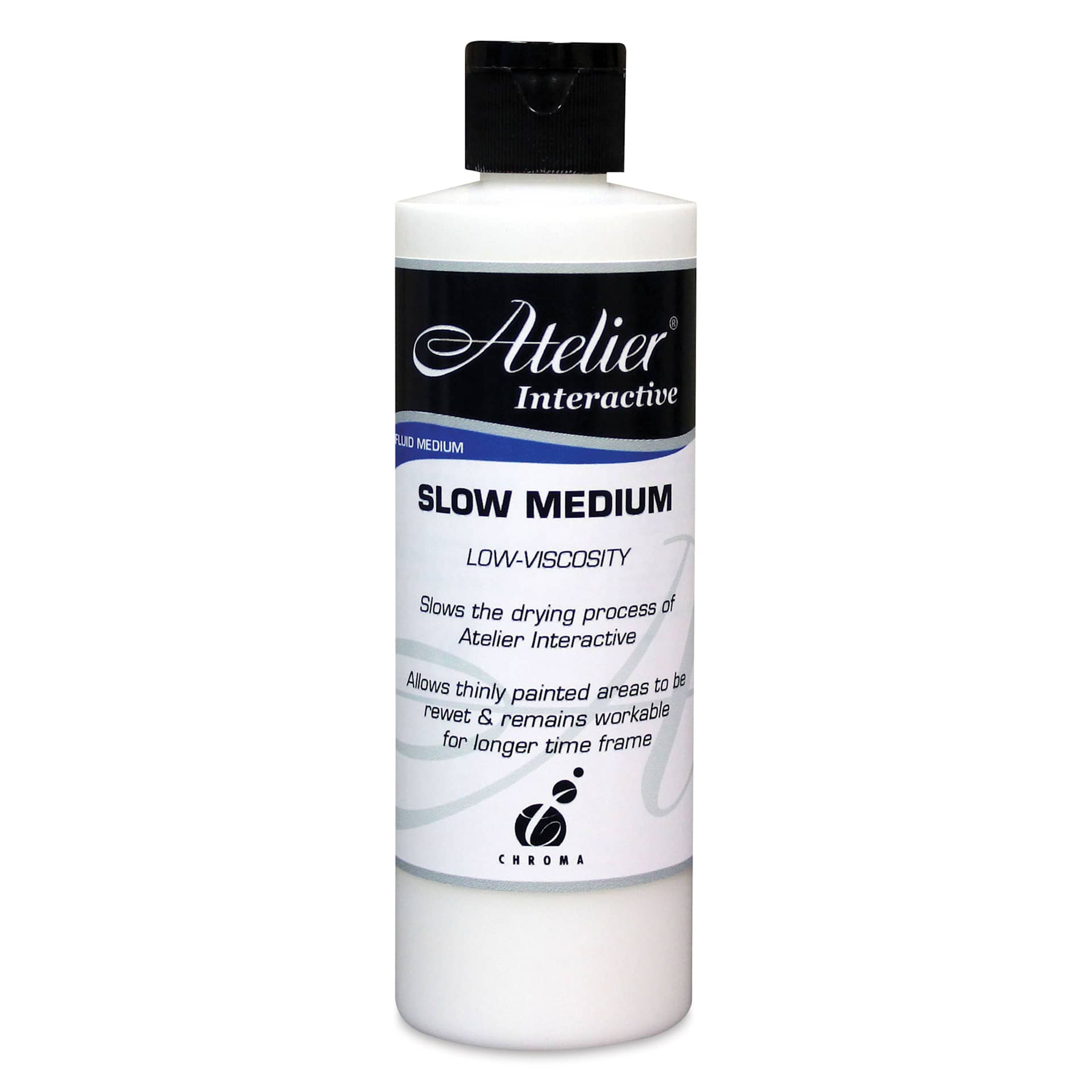 Chroma Atelier Interactive Slow Blending Medium - 8 oz, Low-Viscosity