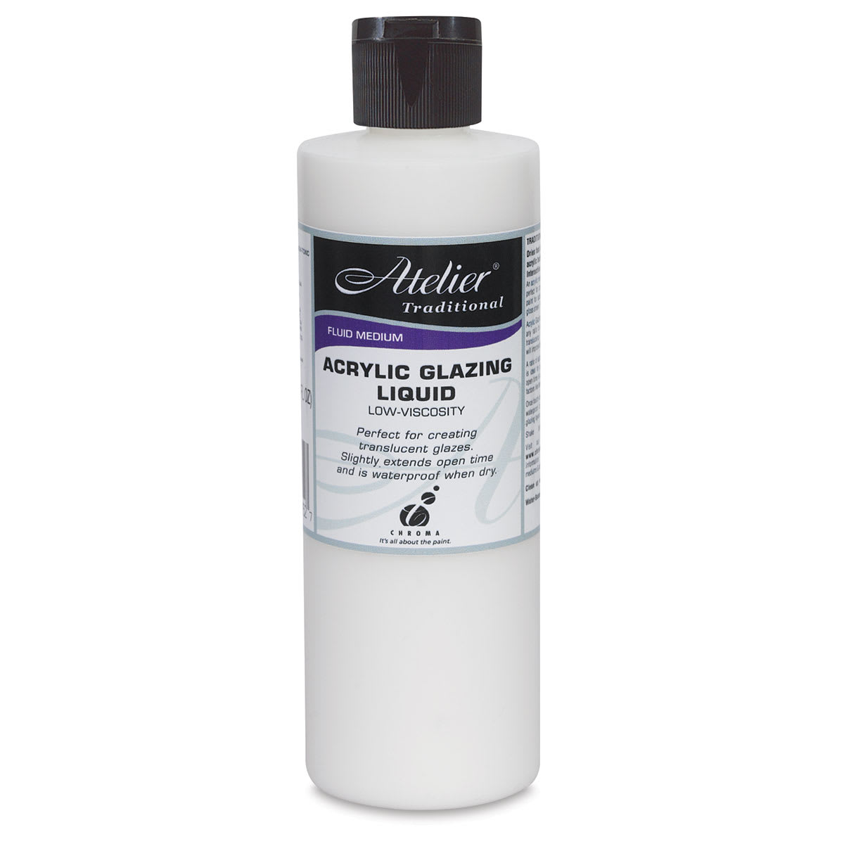 Chroma Atelier Traditional Acrylic Glazing Liquid - 250 ml (8.4 oz) Chroma Atelier Traditional Acrylic Glazing Liquid - 250 ml (8.4 oz)