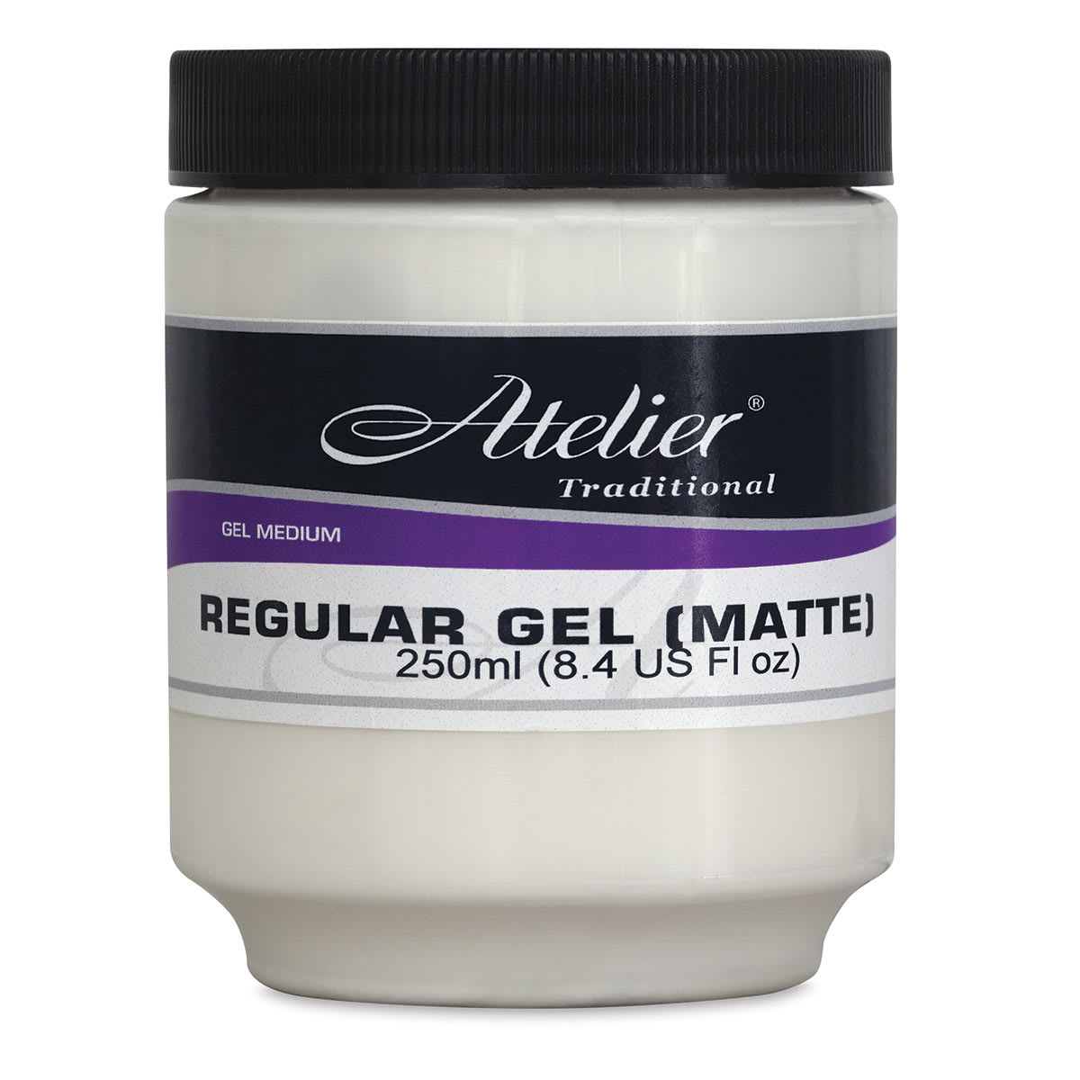 Chroma Atelier Regular Gel - Front of 250 ml Matte Jar Chroma Atelier Regular Gel - Front of 250 ml Matte Jar