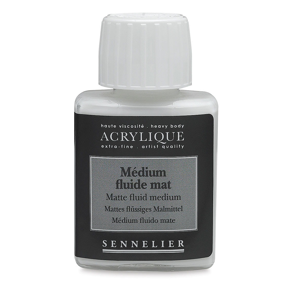 Sennelier Acrylique Fluid Mediums - Front of 75 ml bottle
