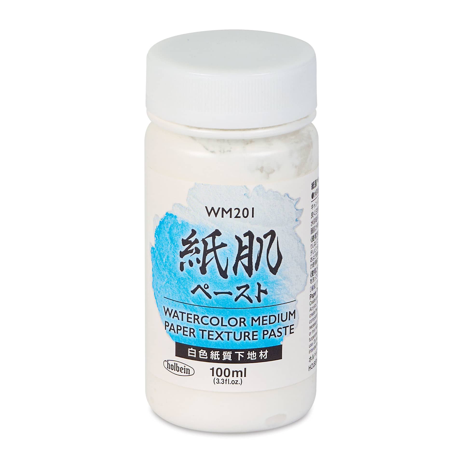 Holbein Watercolor Medium Paper Texture Paste - 100 ml Jar