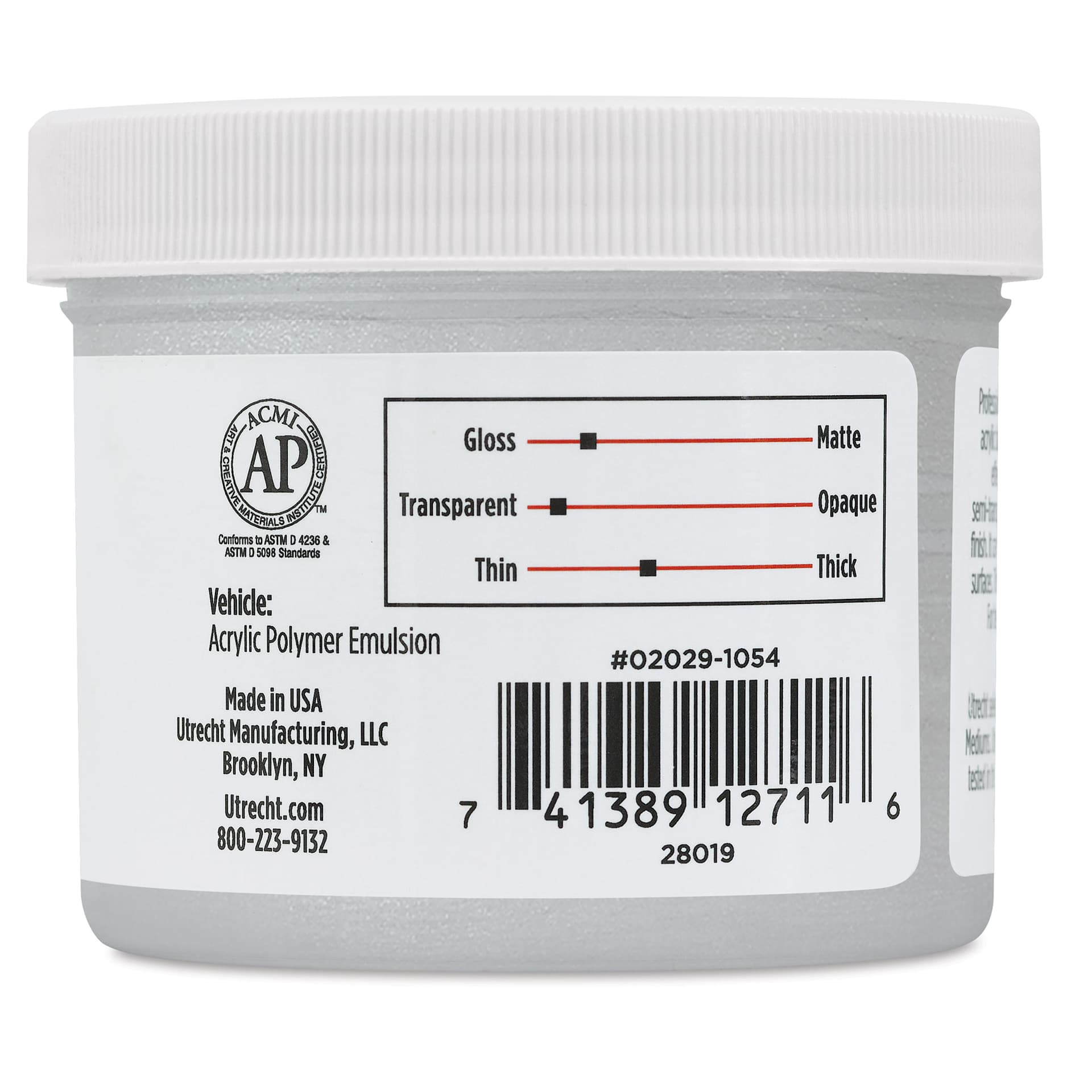 Utrecht Artists' Acrylic Iridescent Tint Medium - 4 oz
