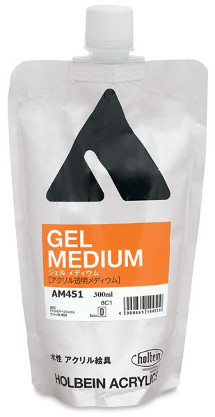 Holbein Acrylic Gel Mediums - Gel Medium shown upright