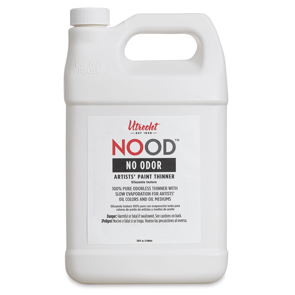 Utrecht NOOD Odorless Paint Thinner - 3.8 L, Bottle (Front)