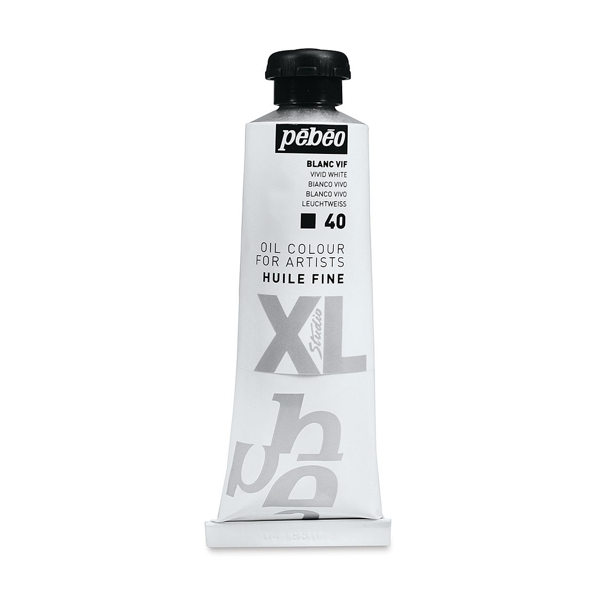 Pebeo XL Studio Oil Color - Vivid White, 37 ml tube