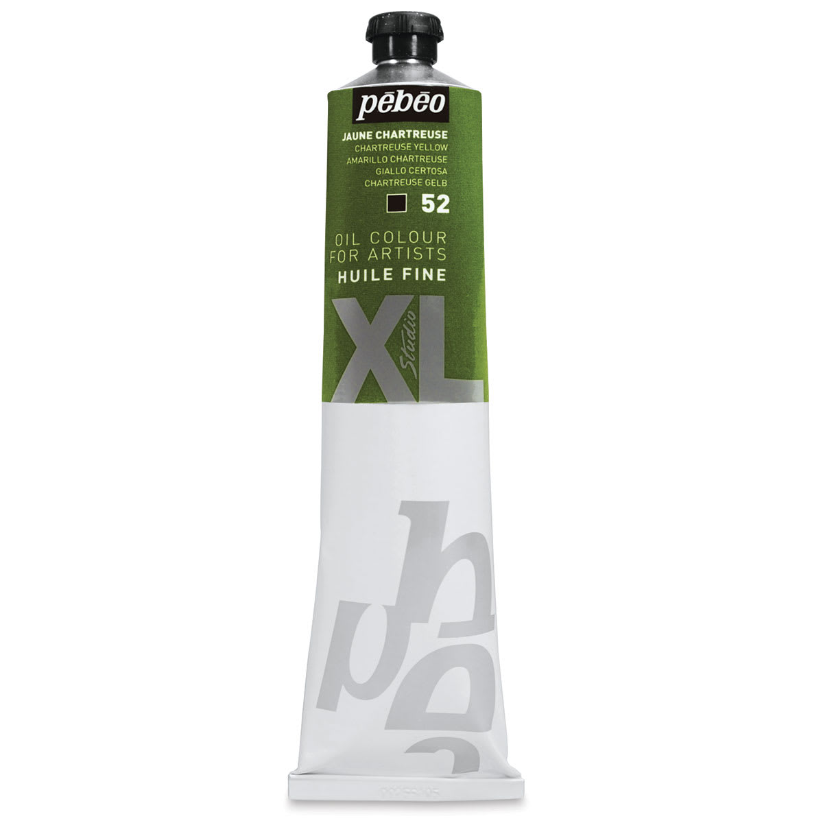 Pebeo XL Studio Oil Color - Chartreuse Yellow, 200 ml tube