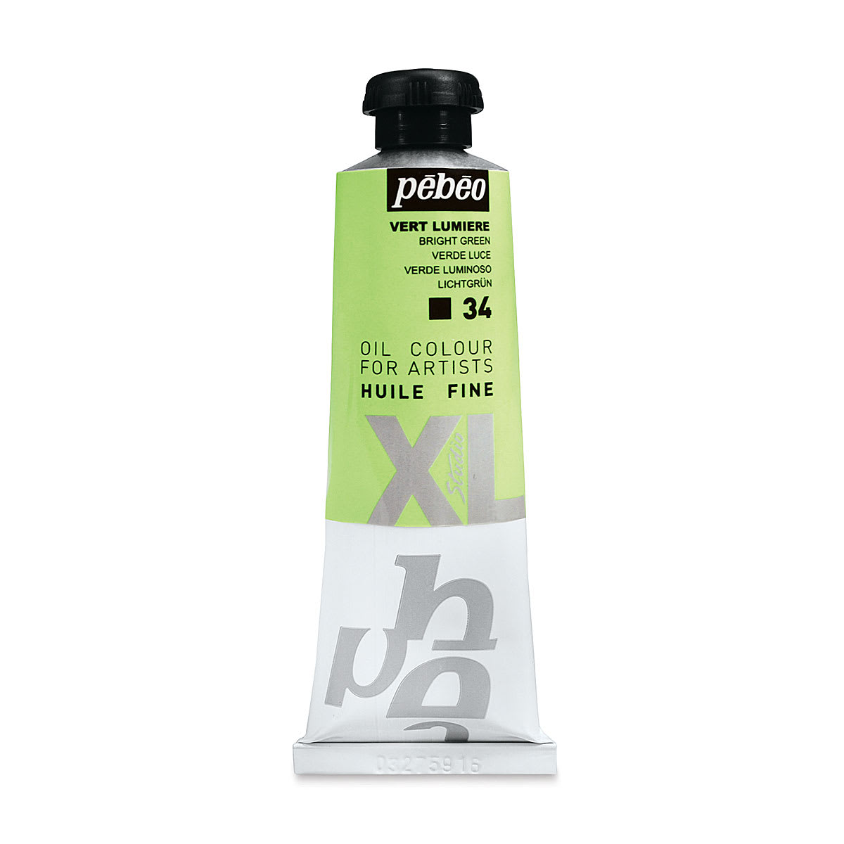 Pebeo XL Studio Oil Color - Bright Green, 37 ml tube