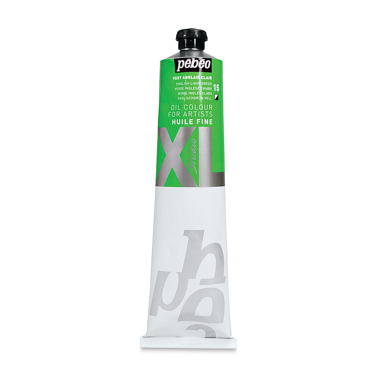 Pebeo XL Studio Oil Color - English Light Green, 200 ml tube