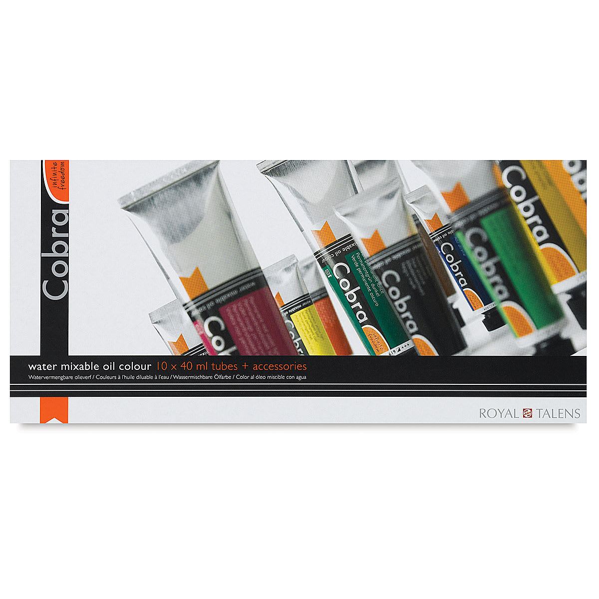 Cobra Artist Water Mixable Oil Paint - Combo Set, front of the packaging