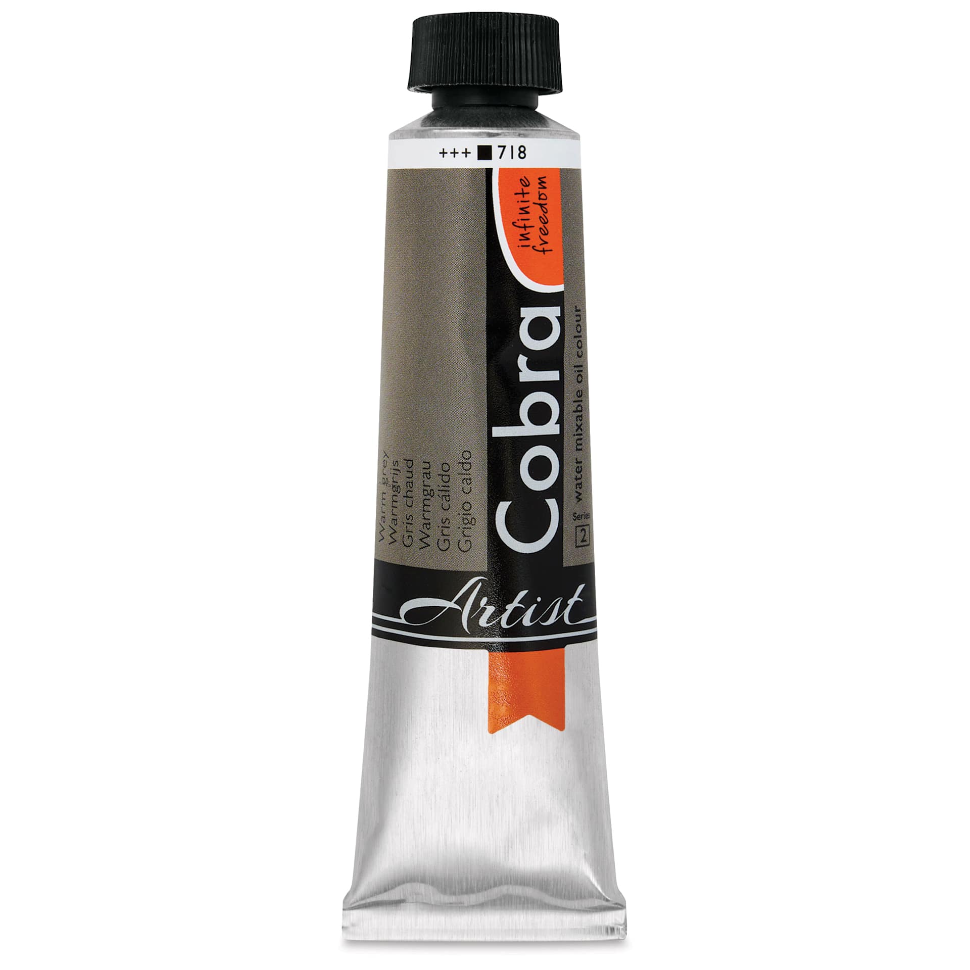 Cobra Artist Water Mixable Oil Paint - Warm Grey, 40 ml tube