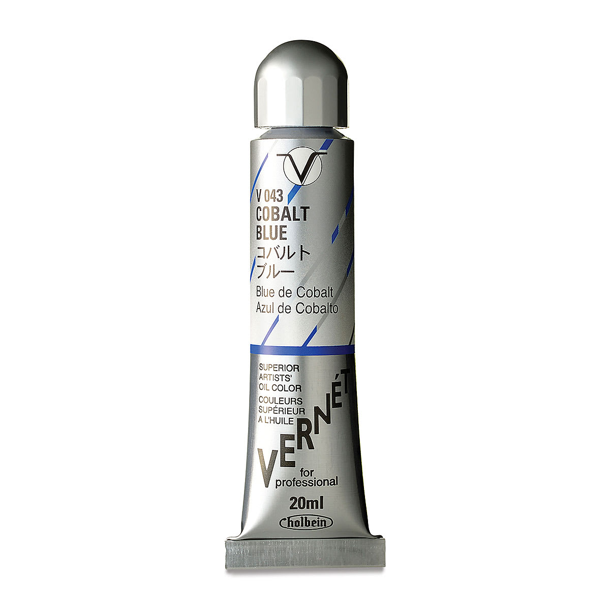 Holbein Vernét Superior Artists' Oil Color - Cobalt Blue, 20 ml tube