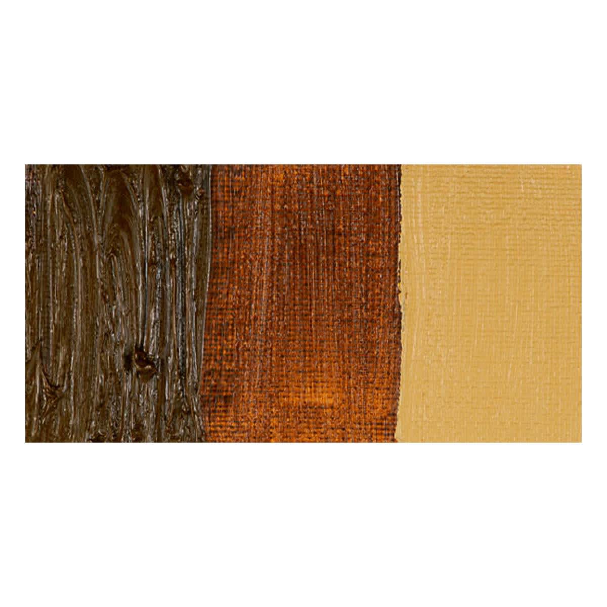 Holbein Vernet Superior Artists' Oil Paint - Transparent Gold Oxide swatch