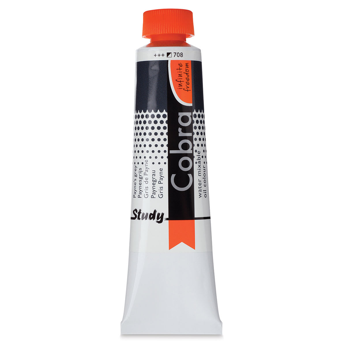 Royal Talens Cobra Study Water Mixable Oil Colors - Payne's Gray, 40 ml tube