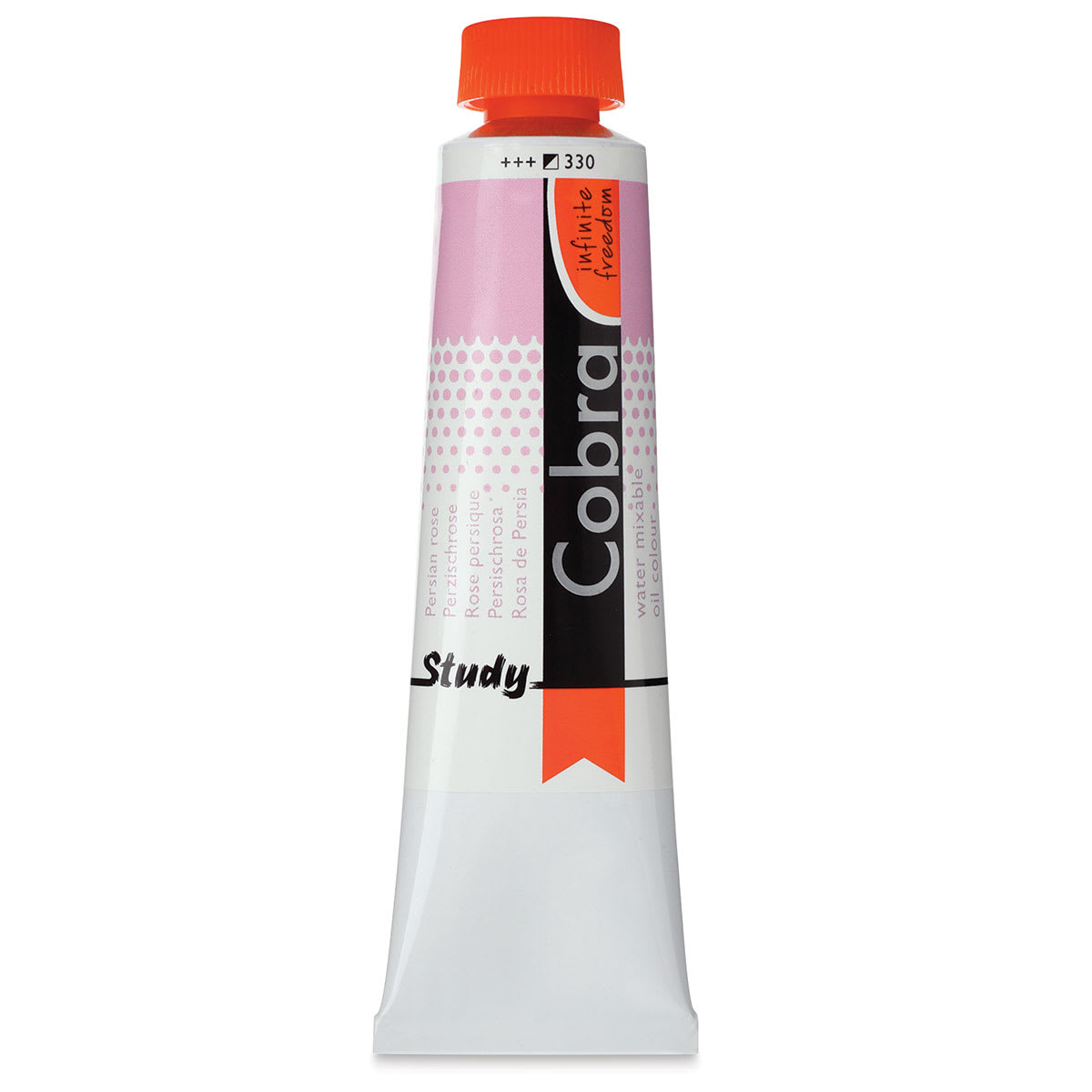 Royal Talens Cobra Study Water Mixable Oil Colors - Persian Rose, 40 ml tube
