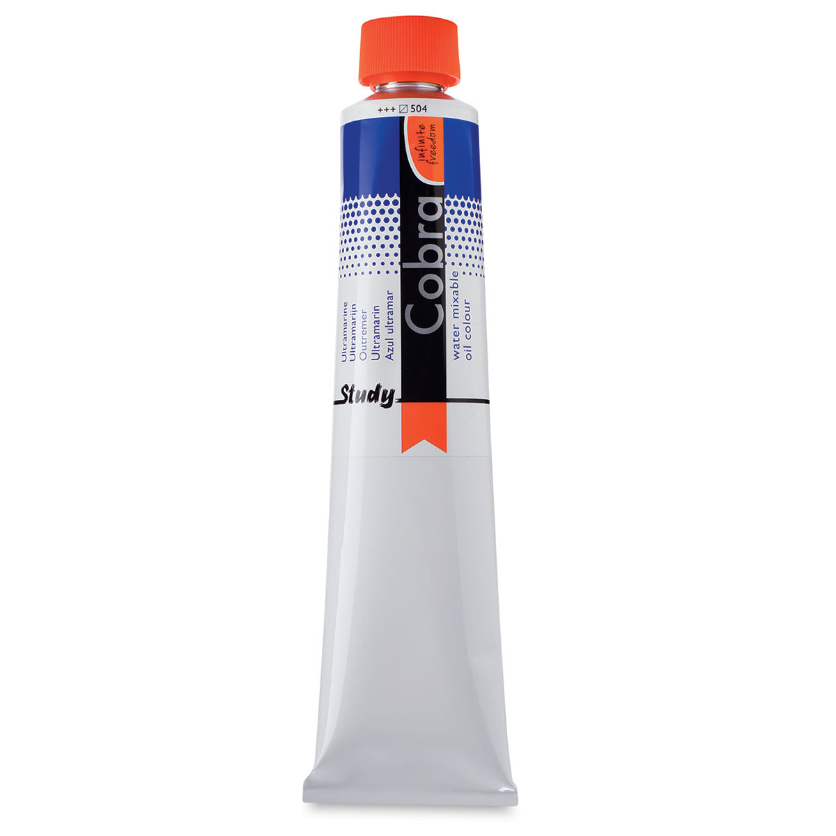 Royal Talens Cobra Study Water Mixable Oil Colors - Ultramarine, 200 ml tube
