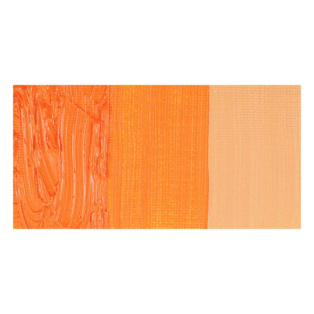 Royal Talens Cobra Study Water Mixable Oil Paint - Permanent Orange swatch