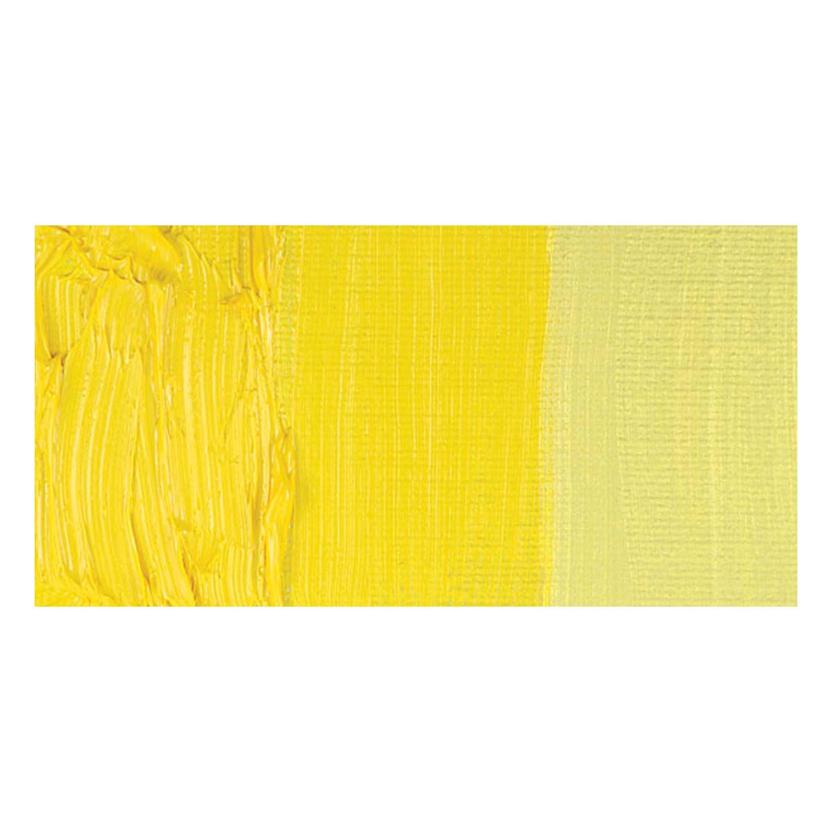 Royal Talens Cobra Study Water Mixable Oil Paint - Permanent Yellow Light swatch