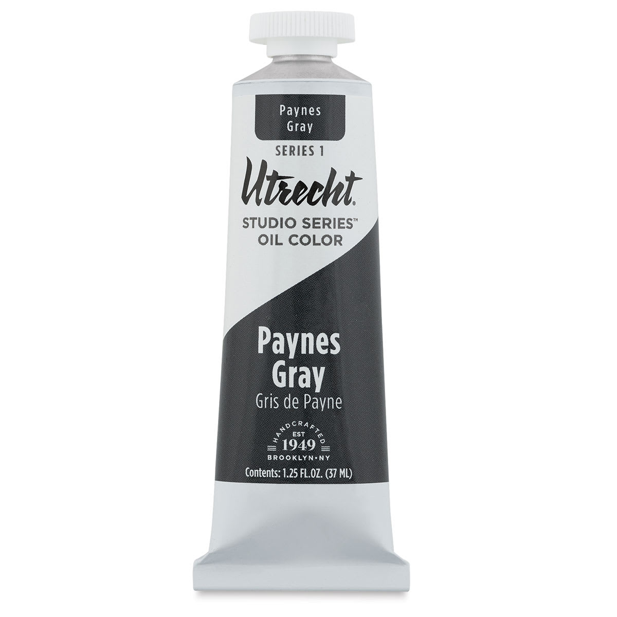 Utrecht Studio Series Oil Paint - Paynes Gray, 37 ml, Tube (Front)