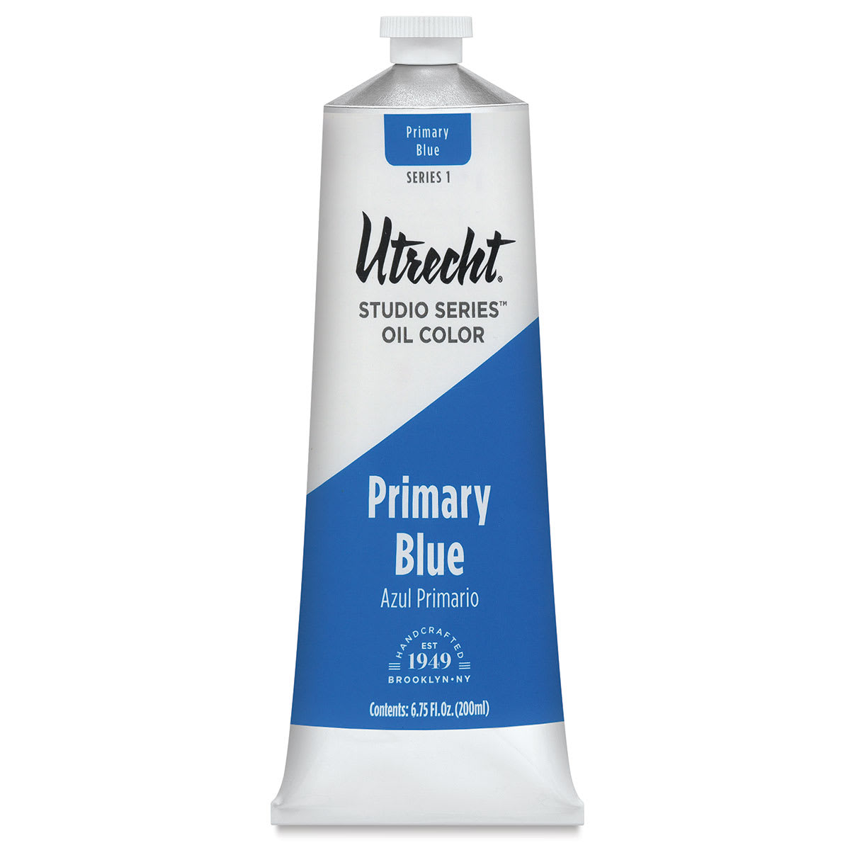 Utrecht Studio Series Oil Paint - Primary Blue, 200 ml, Tube