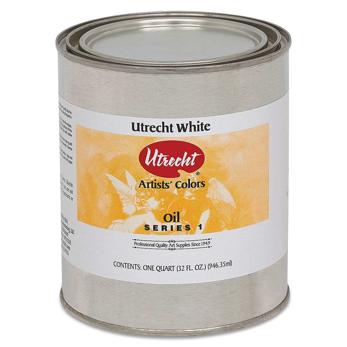 Utrecht Artists' Oil Paint - Utrecht White, Quart