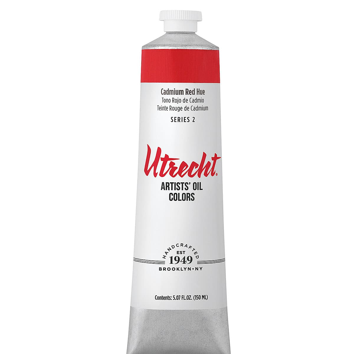 Utrecht Artists' Oil Paint - Cadmium Red Hue, 150 ml tube