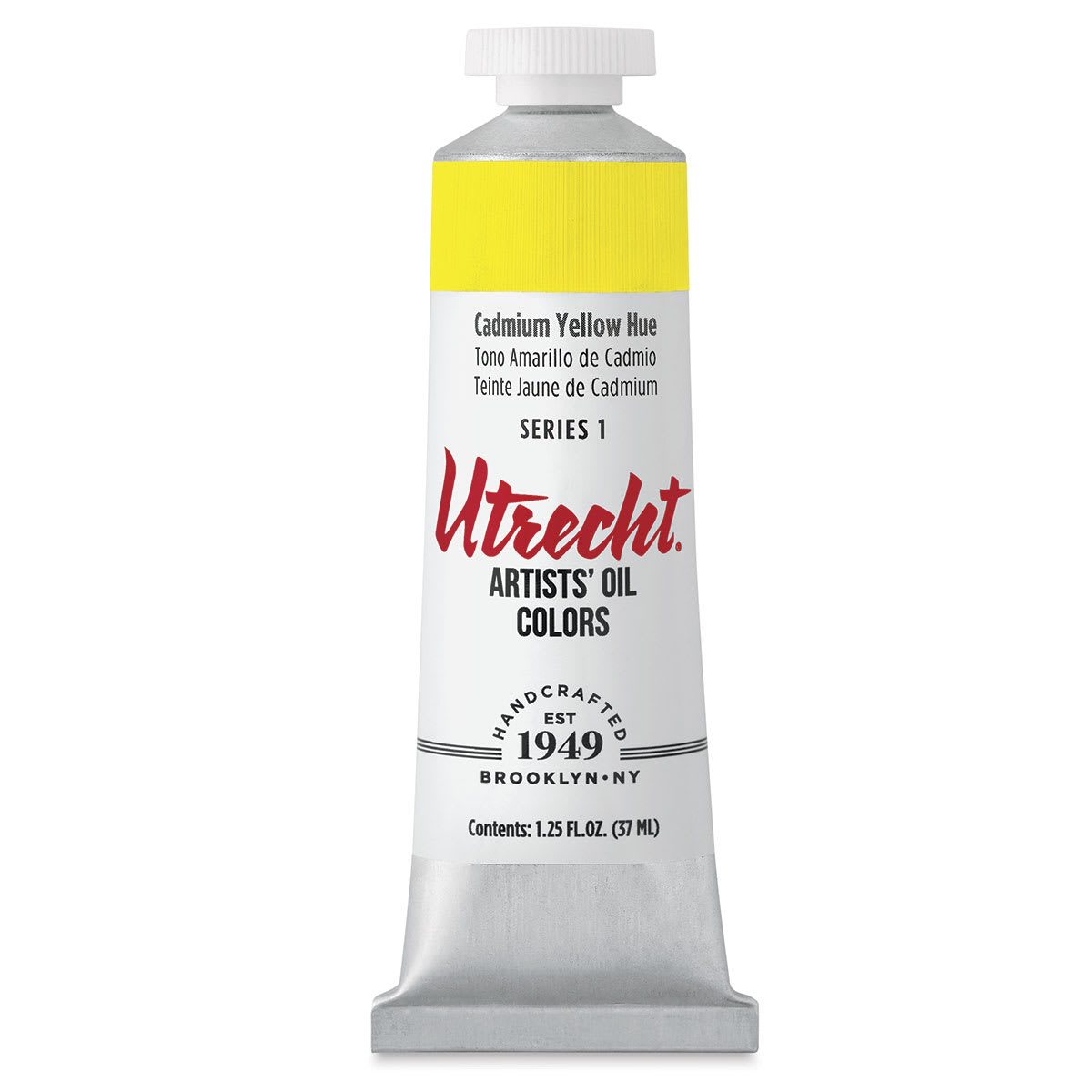 Utrecht Artists' Oil Paint - Cadmium Yellow Hue, 37 ml tube