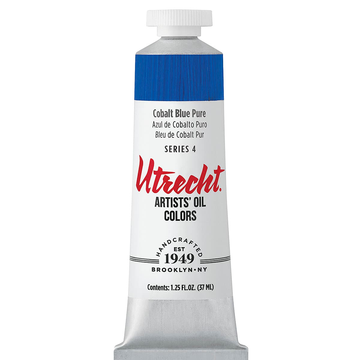 Utrecht Artists' Oil Paint - Cobalt Blue, 37 ml tube Utrecht Artists' Oil Paint - Cobalt Blue, 37 ml tube