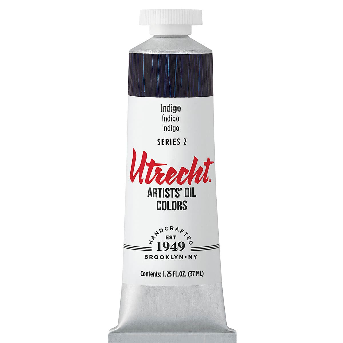 Utrecht Artists' Oil Paint - Indigo, 37 ml tube