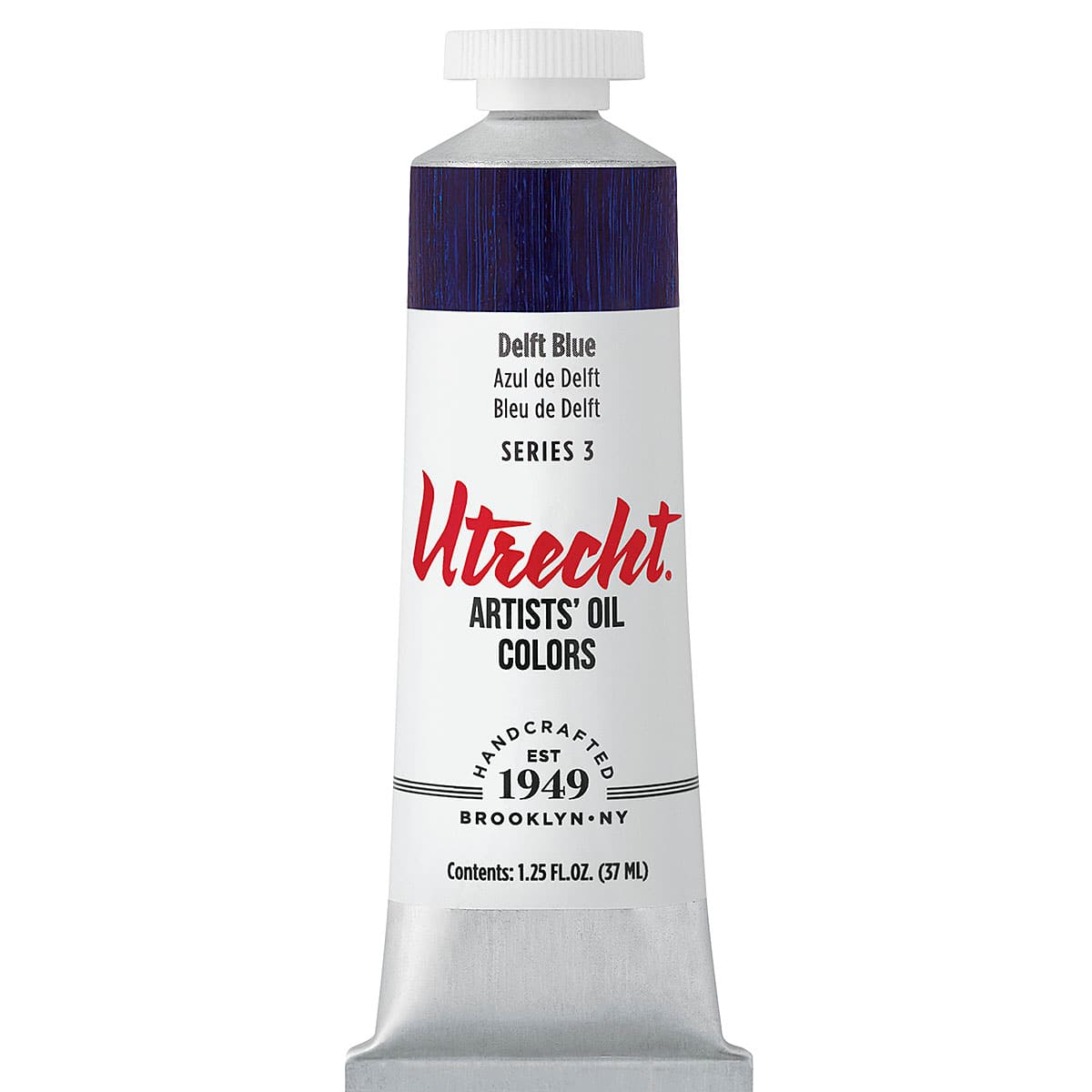 Utrecht Artists' Oil Paint - Delft Blue, 37 ml tube