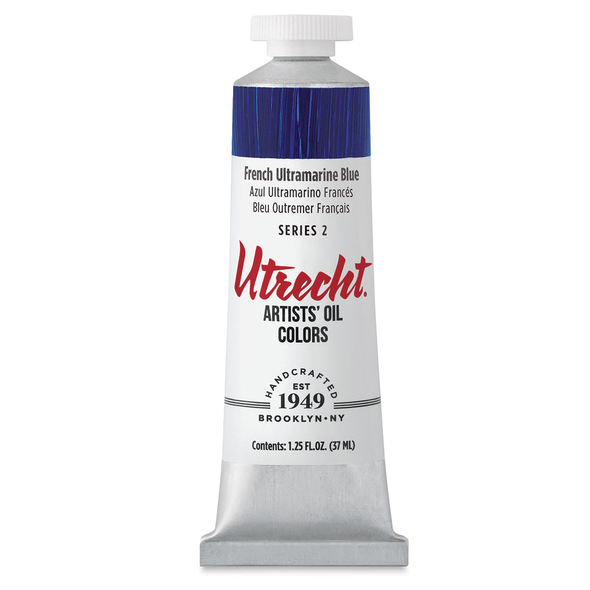 Utrecht Artists' Oil Paint - French Ultramarine, 37 ml tube
