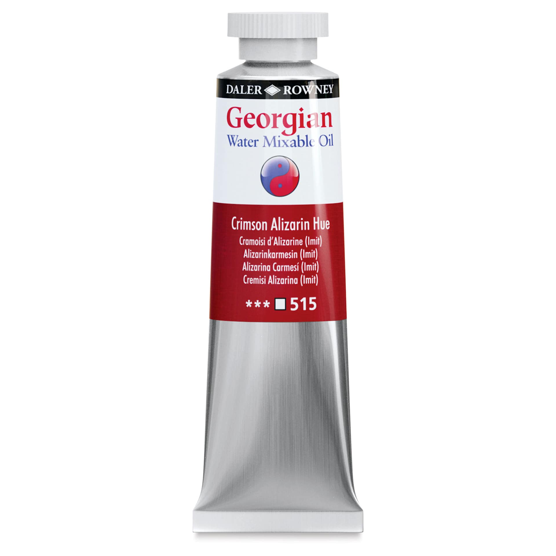 Georgian Water Mixable Oil - Crimson Alizarin Hue, 37 ml