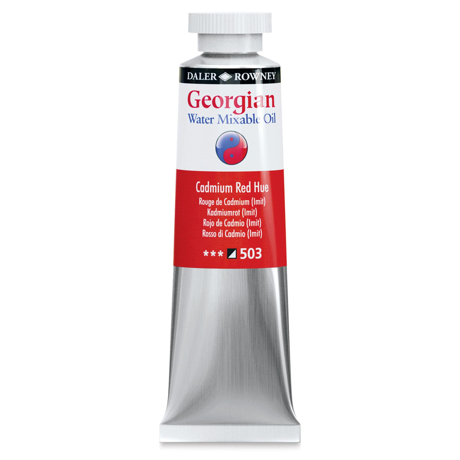 Georgian Water Mixable Oil - Cadmium Red Hue, 37 ml