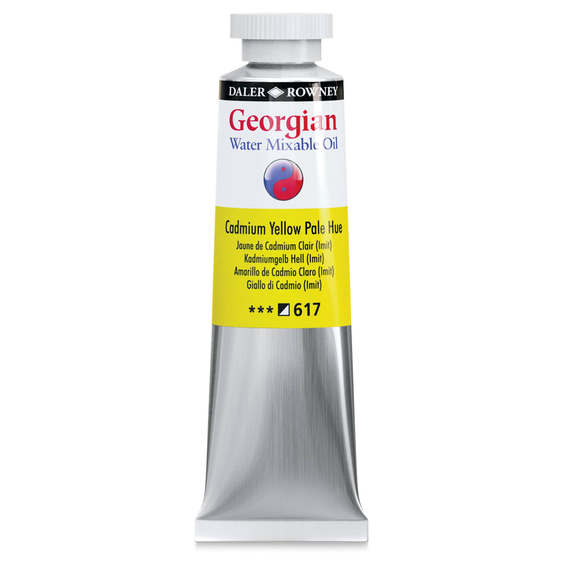 Georgian Water Mixable Oil - Cadmium Yellow Pale Hue, 37 ml