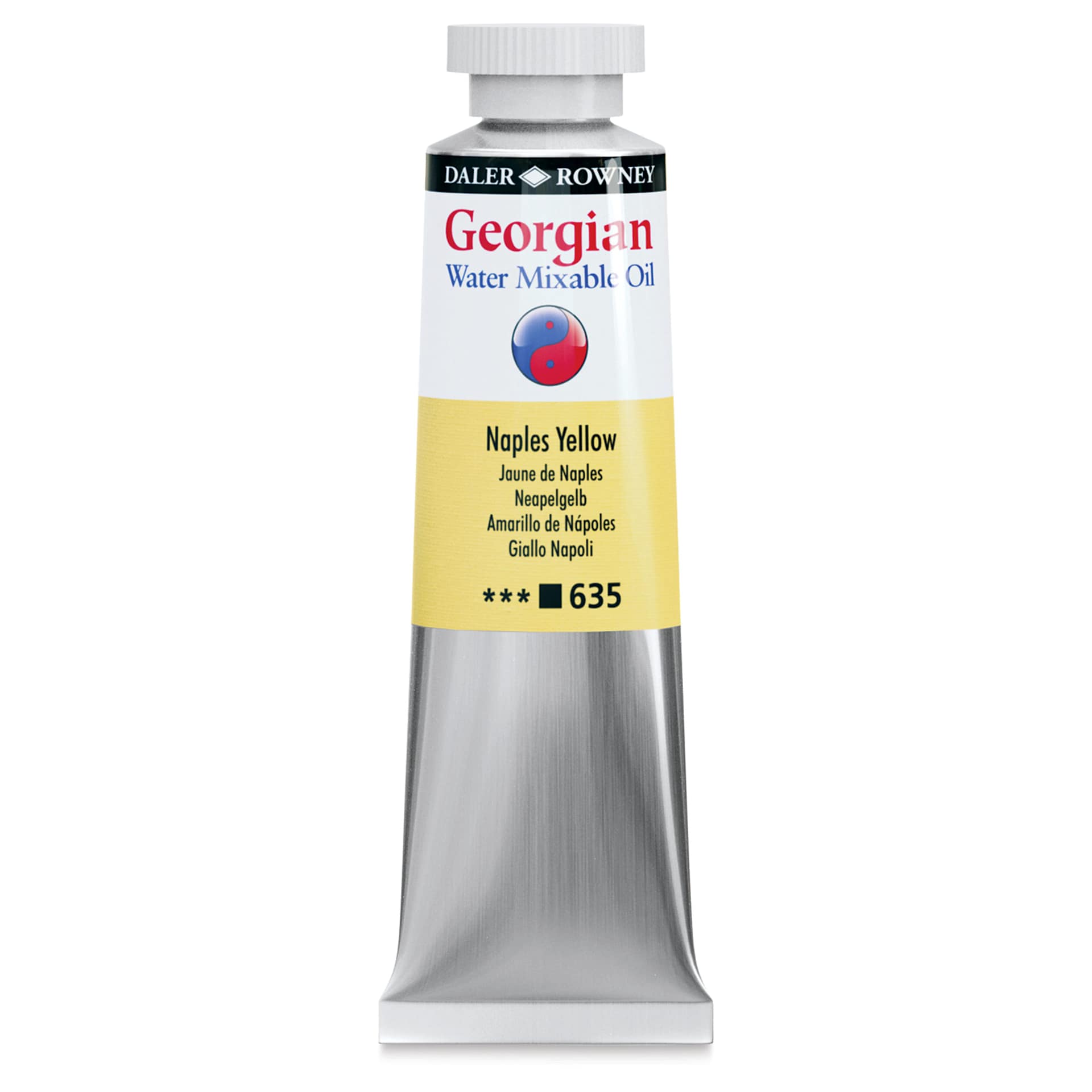 Georgian Water Mixable Oil - Naples Yellow, 37 ml