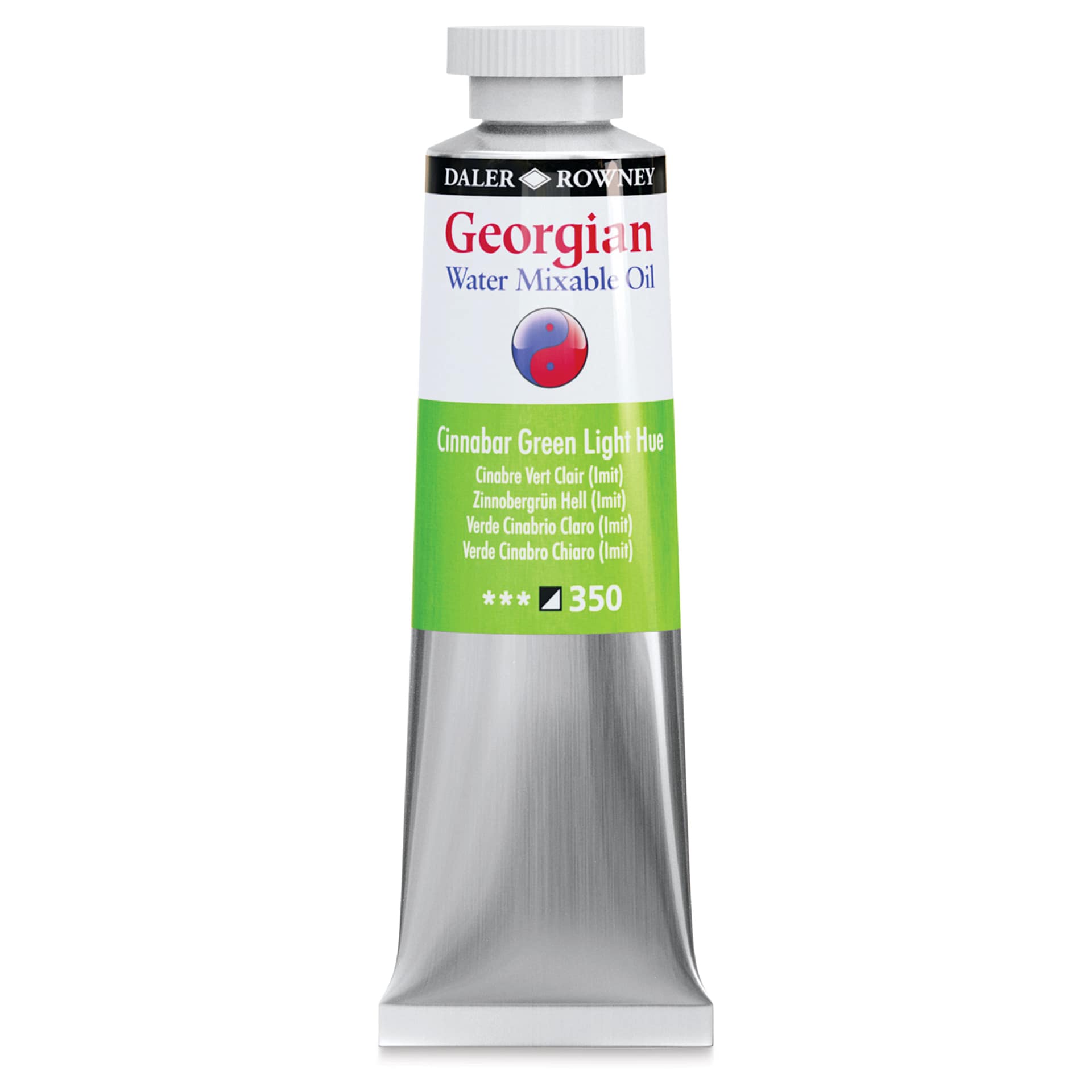 Georgian Water Mixable Oil - Cinnabar Green Light Hue, 37 ml