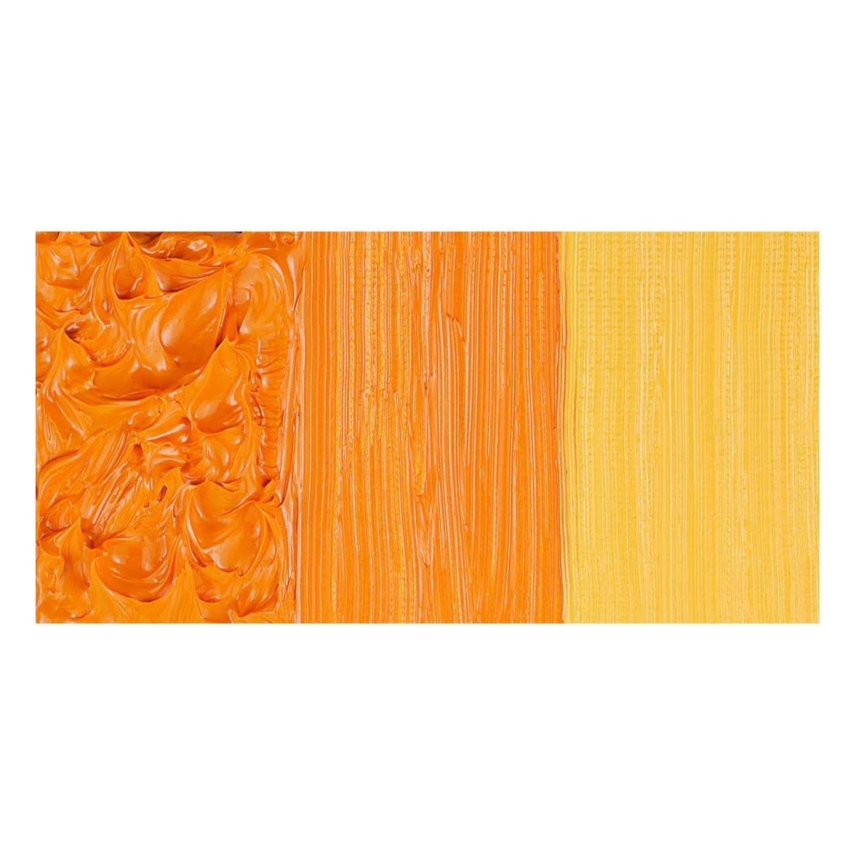 Daler-Rowney Georgian Water Mixable Oil Paint - Cadmium Yellow Deep Hue swatch