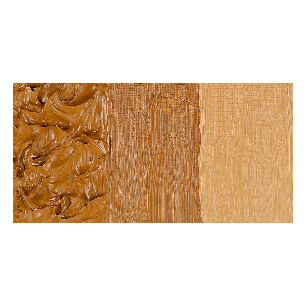Daler-Rowney Georgian Water Mixable Oil Paint - Raw Sienna swatch